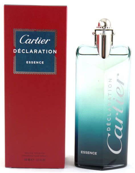 cartier déclaration eau de toilette 100 ml|cartier declaration essence 100ml.